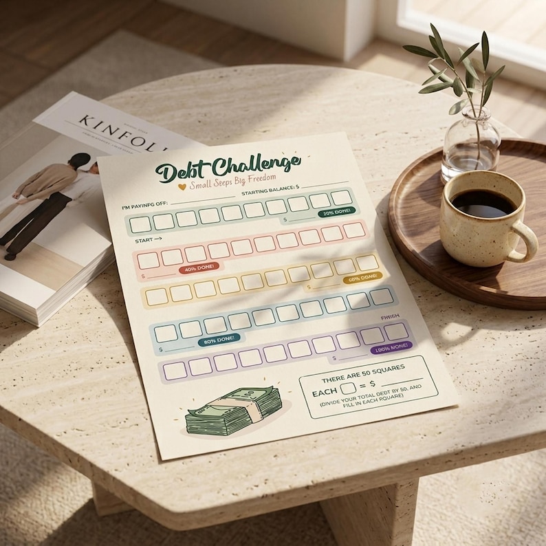 Debt Payoff Tracker Printable | Debt Free Planner | Debt Payment ...
