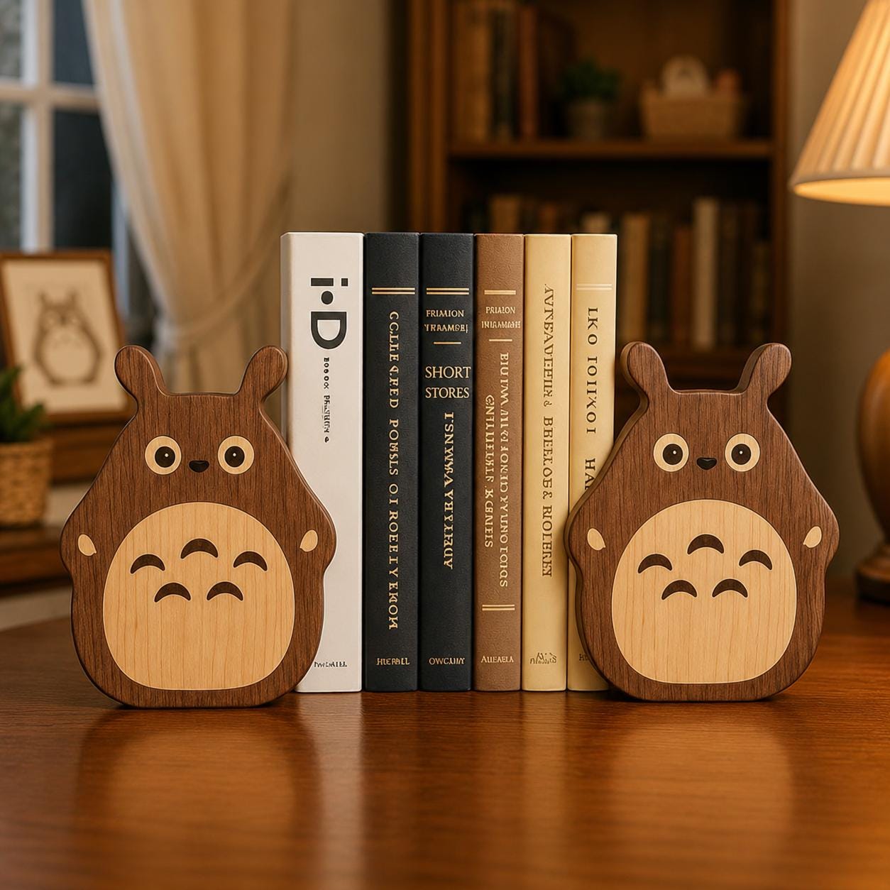 Totoro Bookends - Etsy