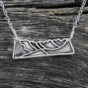 Valley of the Ten Peaks (Moraine Lake) Mountain Necklace