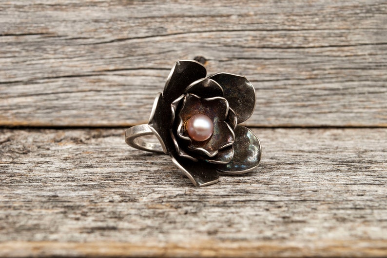 Lotus Flower Ring image 1