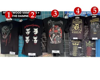 Ristampa del merchandising del tour mondiale degli Hollywood Vampires 2026