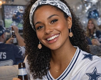 Dak Prescott Earrings For Dallas Cowboys Football Game Day