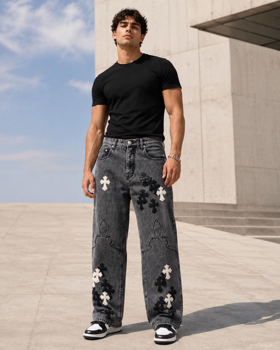 Chrome hearts denim jeans - Etsy 日本