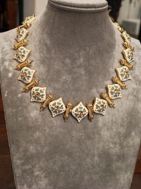 Collana vintage stile etnico per donna