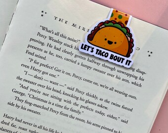 Let’s Taco Bout It Magnetic Bookmark