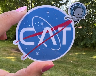 Cute Space Cat Sticker
