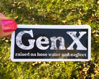 Funny Gen X Sticker