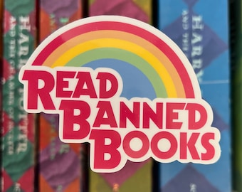 Read Banned Books Sticker