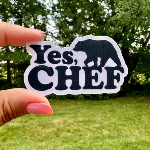 Yes Chef Sticker