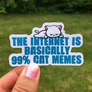 Internet Cat Meme Sticker