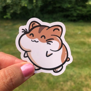 Cute Pet Hamster Sticker