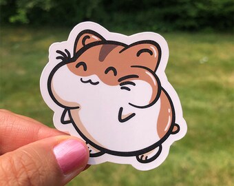 Cute Pet Hamster Sticker