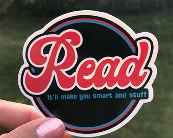 Read a Book Sticker