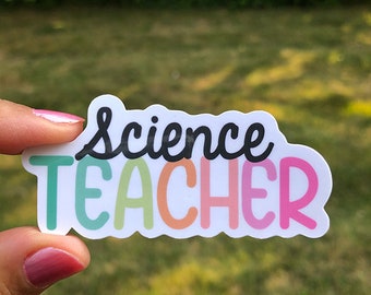 Science Teacher Sticker