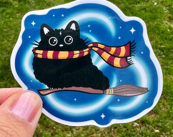 Wizard Cat Sticker