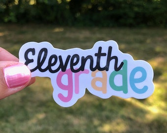 Eleventh Grade Teacher Sticker