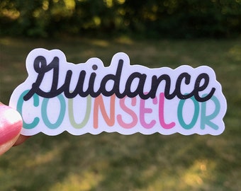 School Guidance Counselor Sticker