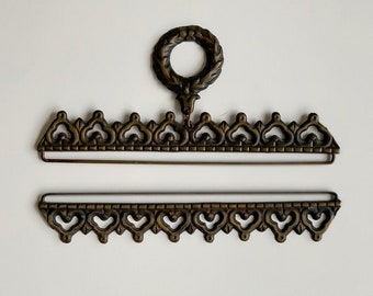 Bell Pull Brass Hanger ,  Needlework Hanger