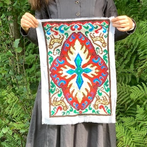 Fourniture de patchs tissés ou brodés à la main pour faire quelque chose de joli, tapisserie non finie