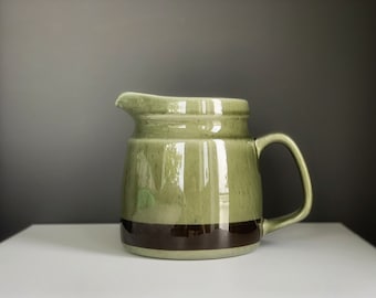 Rorstrand pitcher  , Rorstrand Sweden Vieta , Green ceramic pitcher