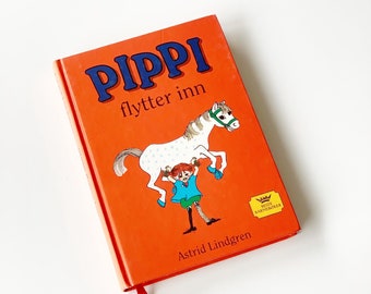 Libro infantil noruego, libro de Pippi langstrømpe