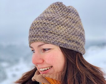 Knit Slouchy Beanie , Mommy and Me Knitted Hats