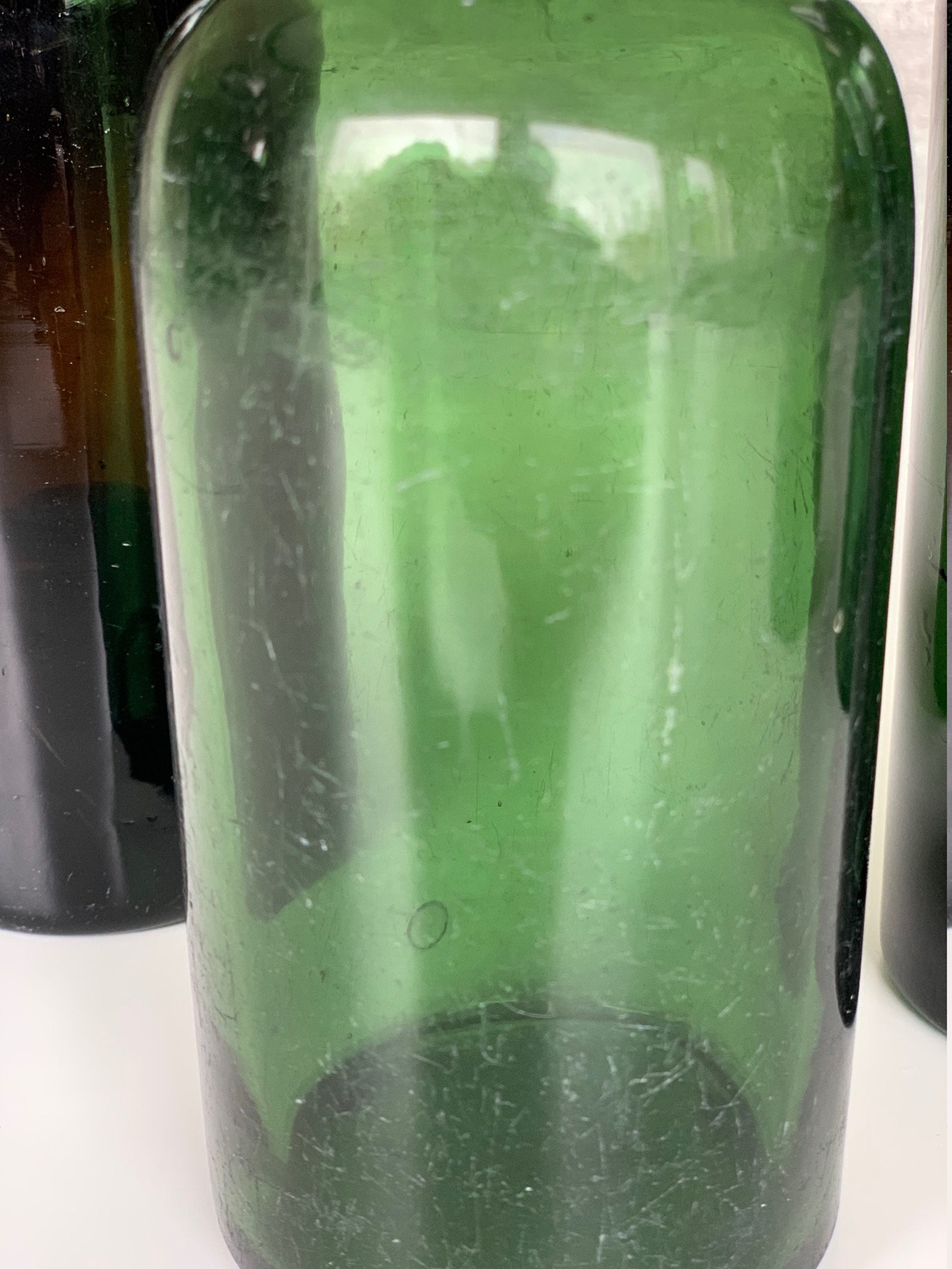 Green Bottles Set Vintage Danish Bottles DDSF Danish Vintage Etsy