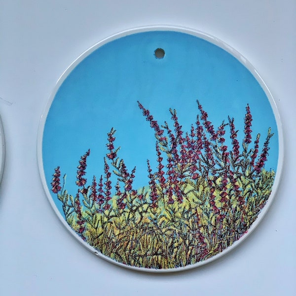 Stavangerflint Markblomst , Ceramic Plates Wall Decor Cottagecore