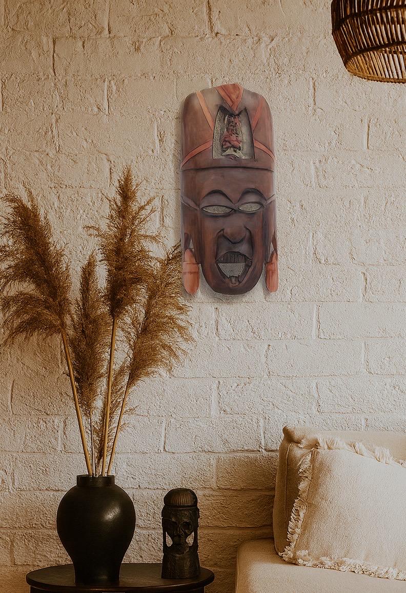 Kenya wood masks - Etsy 日本