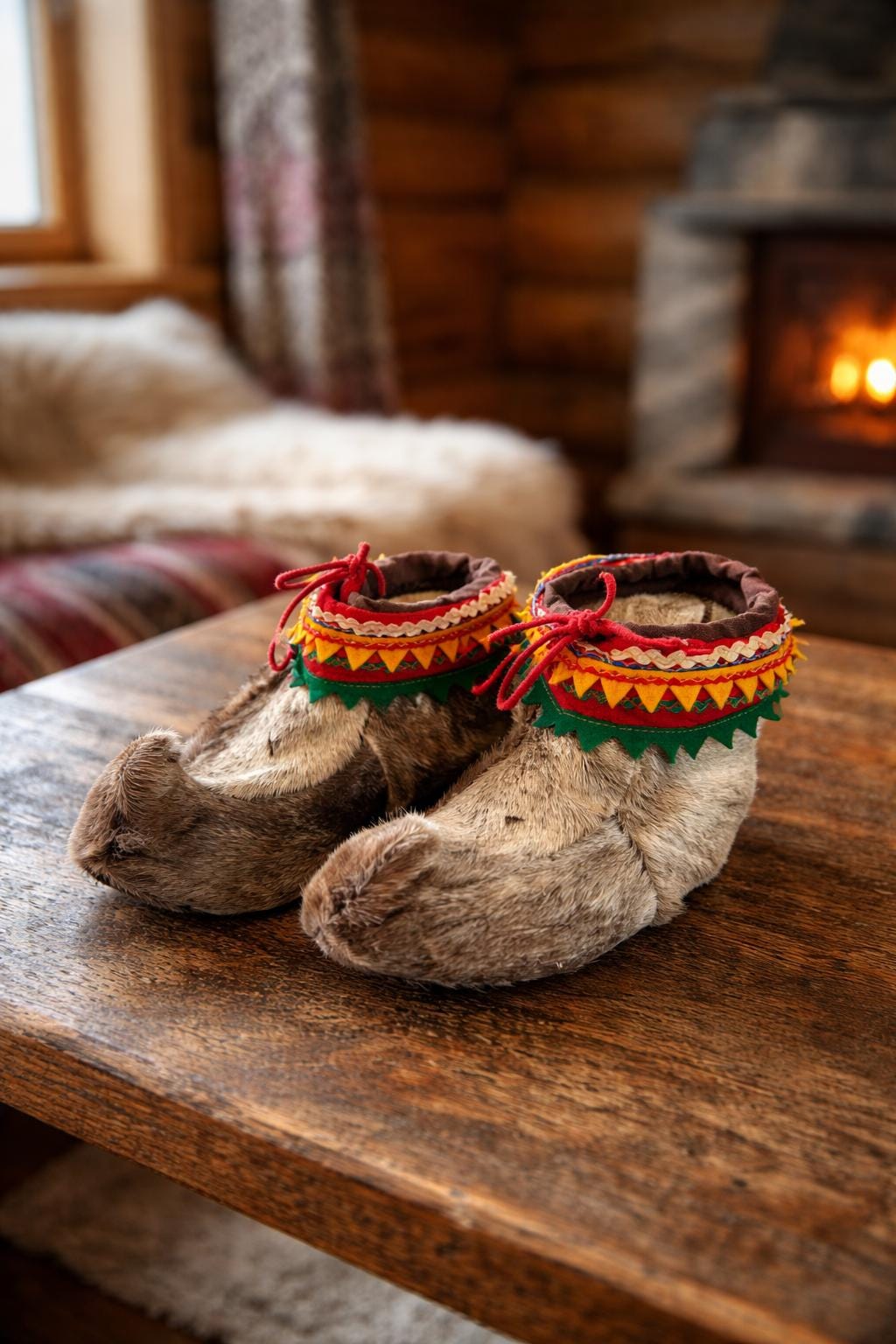 Sami Reindeer Shoes - Etsy display picture 1