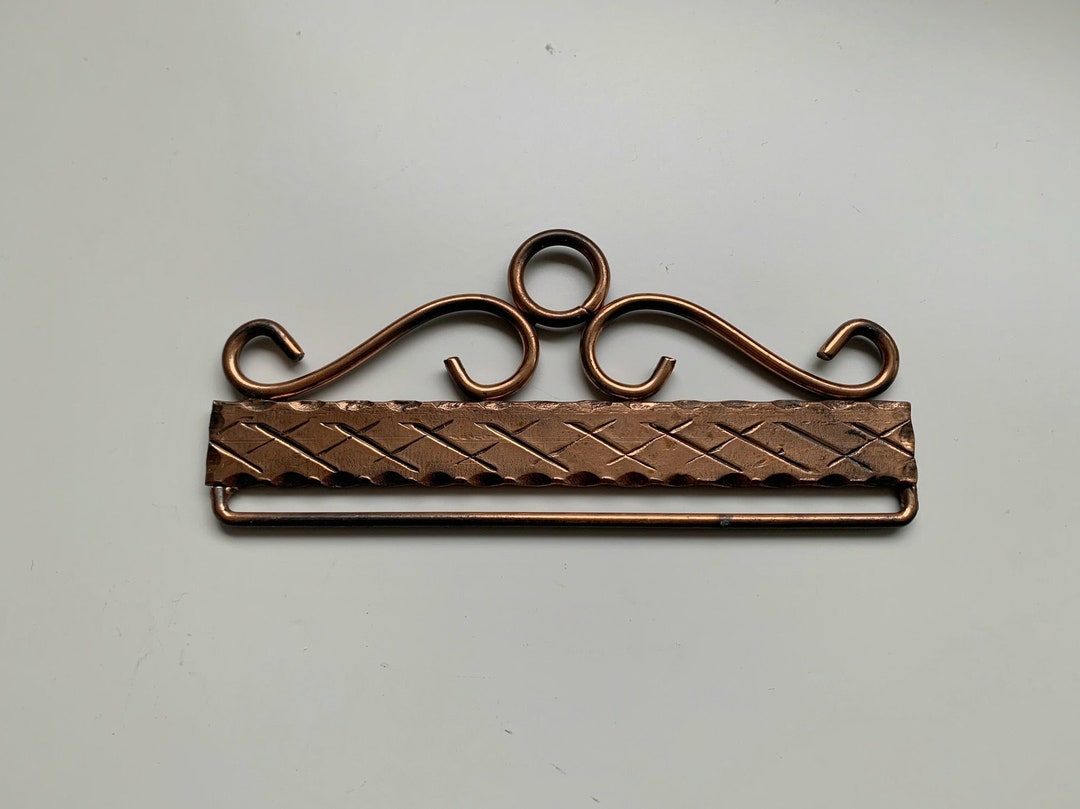 Bell Pull Hanger Copper Needlework Hanger Etsy