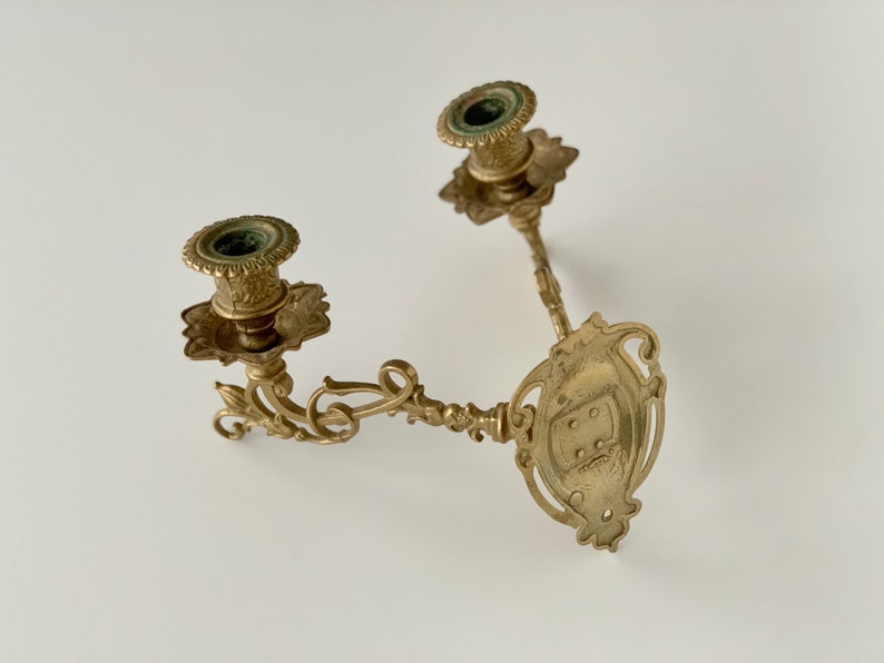 Brass Piano Candle Holder Etsy