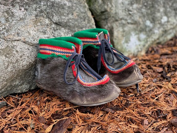 Pardon toenemen artillerie Noorse laarzen Noorse sami schoenen Lapland schoenen laarzen - Etsy  Nederland