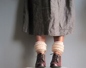 Knit Boot Cuffs Womens Boot Cuffs Ankle Leg Warmers Boot Toppers Ruffled Boot Cuffs Get Well Gift Women Hygge Gift For Her Womens Legwarmers