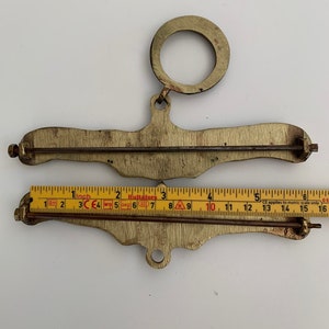 Bell pull brass hanger pair image 4