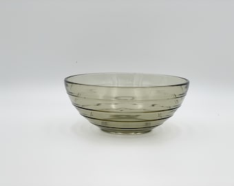 Hadeland Norway glass bowl , Salad glass bowl minimalist style , Norwegian glass