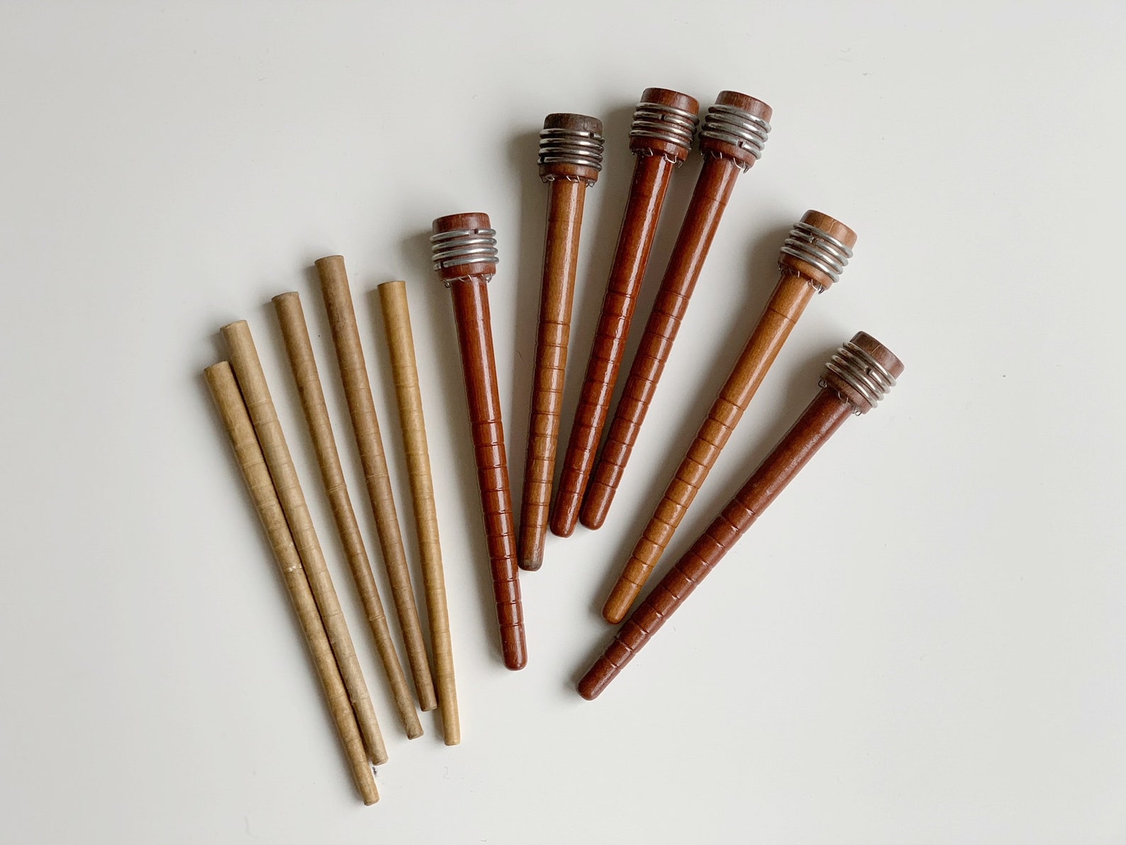 Weaving Shuttle Bobbins Quill Bobbins Antique Prins Etsy