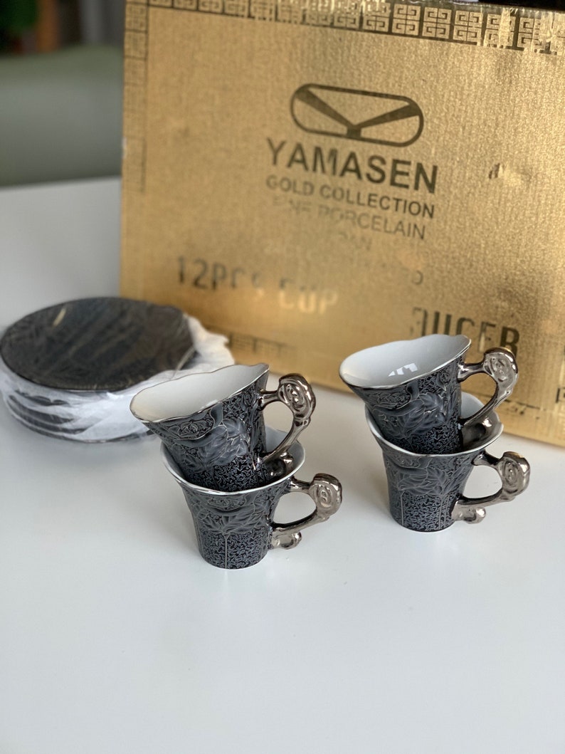 Yamasen Gold Collection Fine Porcelain Japan Gold Plated Set - Etsy