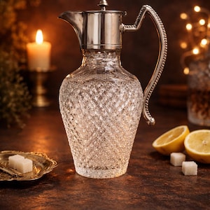 Jarra de clarete antigua, Daniel & Arter Birmingham