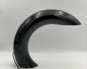 George Frydman black lamp , Design 60s table lamp France