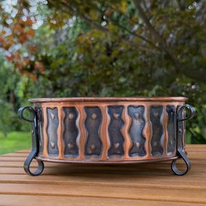 Decorative Copper Bowl , Norwegian Copper