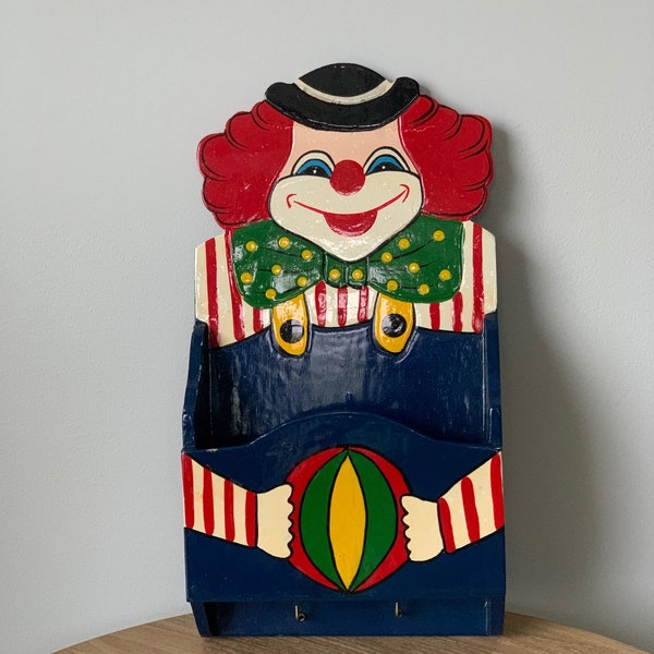 Porte-clés clown, Porte-clown pour chambre d'enfant