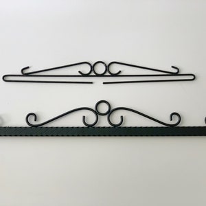 Large needlework frames , Bell pull hangers , Bell pull end