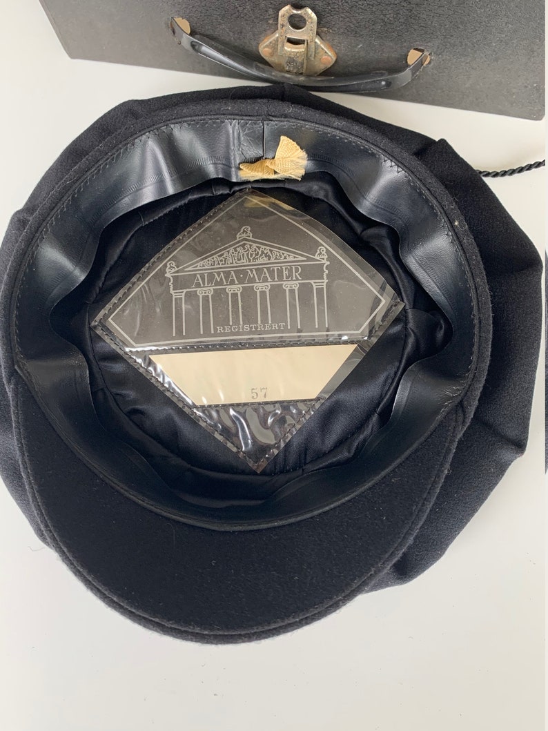 Alma Mater Student Cap Graduation Norwegian Cap With Original Etsy