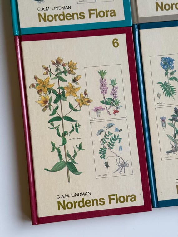 北欧の植物図鑑 Bilder ur Nordens Flora - 旅する本屋 古書玉椿