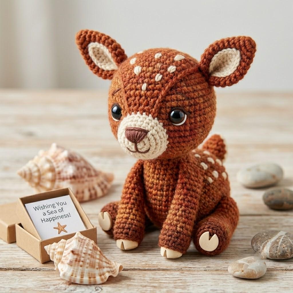 39 Deer Crochet Patterns for Woodland, Holiday, and Amigurumi Projects 25 Crochet Fawn Amigurumi Deer Calf