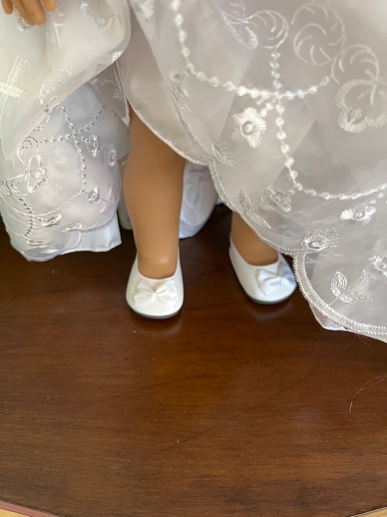 First Communion Dress for 18 Inch Doll Like American Girl Etsy
