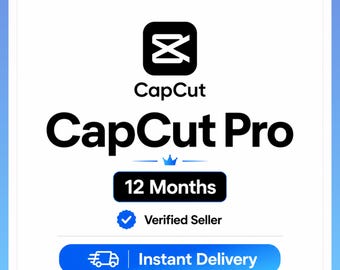 CapCut Pro 12 Months Yearly Access | Best Price | Fast Delivery