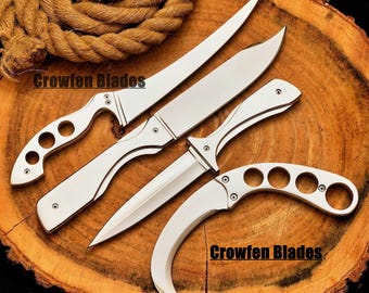 Coltello in acciaio D2 ispirato a Dexter Morgan, personaggio di Dark Passenger - Oggetto da collezione per i fan