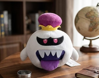 Super Mario Boo Plush Doll 21 cm/ Nintendo Japan Cute Game/ Stuffed Soft Toy Character Home Decor Game Room